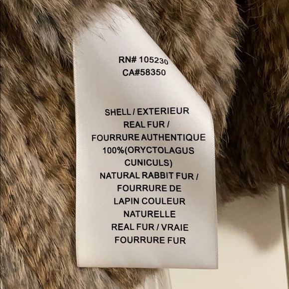 Joie Rabbit Fur Vest - Picture 2 of 3